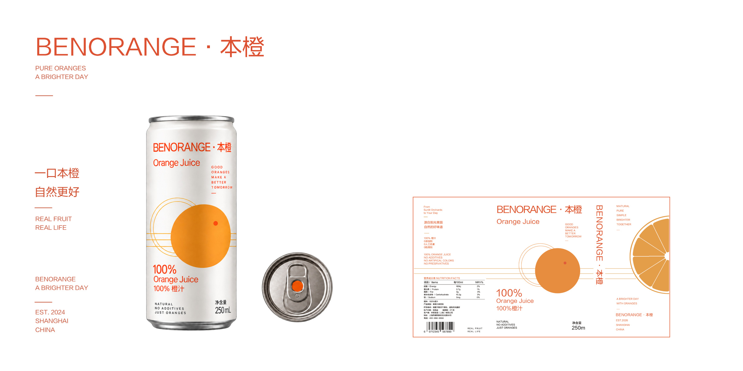 罐身、罐顶与展开标签