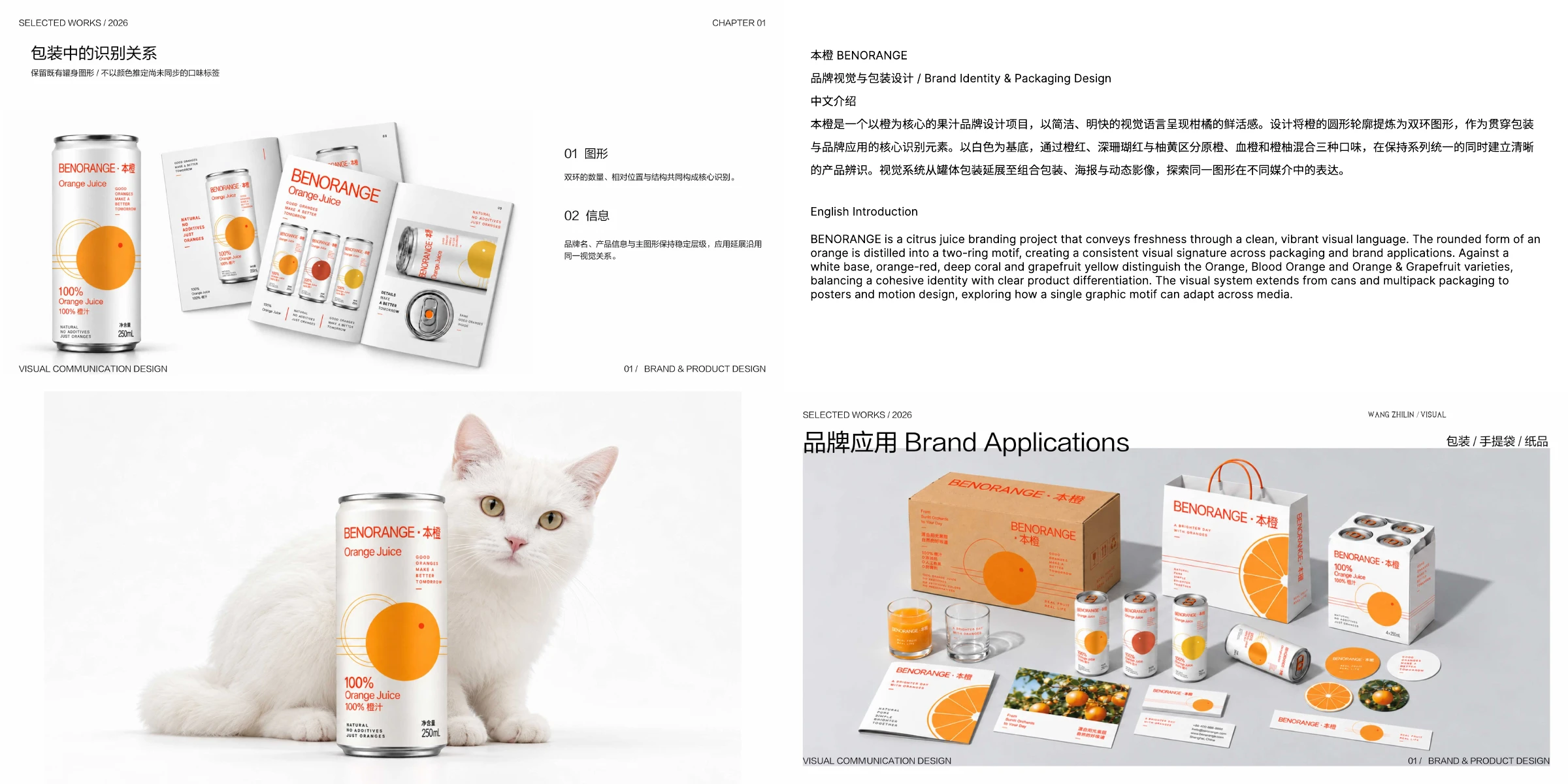 本橙 · 品牌与组合包装